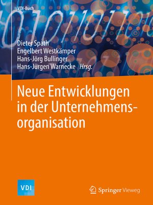 cover image of Neue Entwicklungen in der Unternehmensorganisation